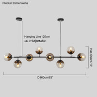 WOMO Linear Globe Chandelier-WM2070