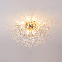 WOMO Dandelion Crystal Flush Mount Ceiling Light-WM1014