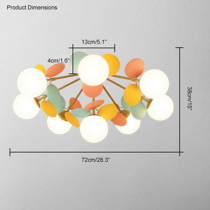 WOMO Branching Bubble Chandelier-WM2044