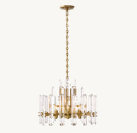 WOMO Crystal Prism Round Chandelier - Bonnington