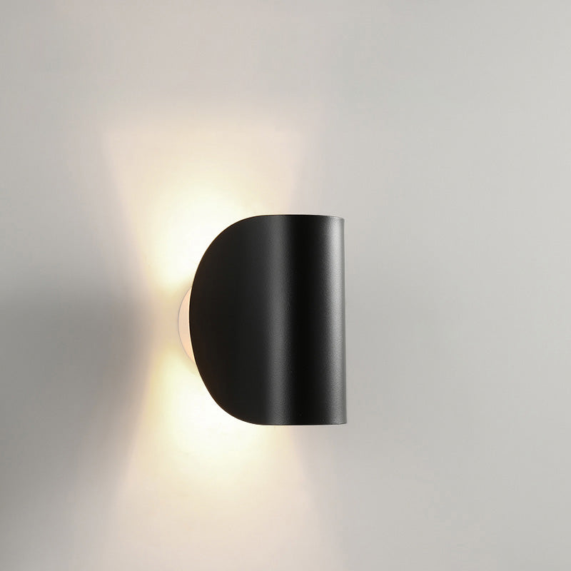 WOMO Adjustable Half Shade Wall Sconce-WM6013