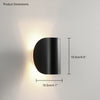 WOMO Adjustable Half Shade Wall Sconce-WM6013 thumbnail