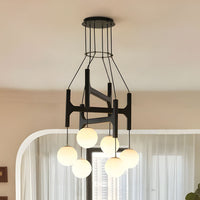 WOMO Wood Molecular Chandelier-WM3233