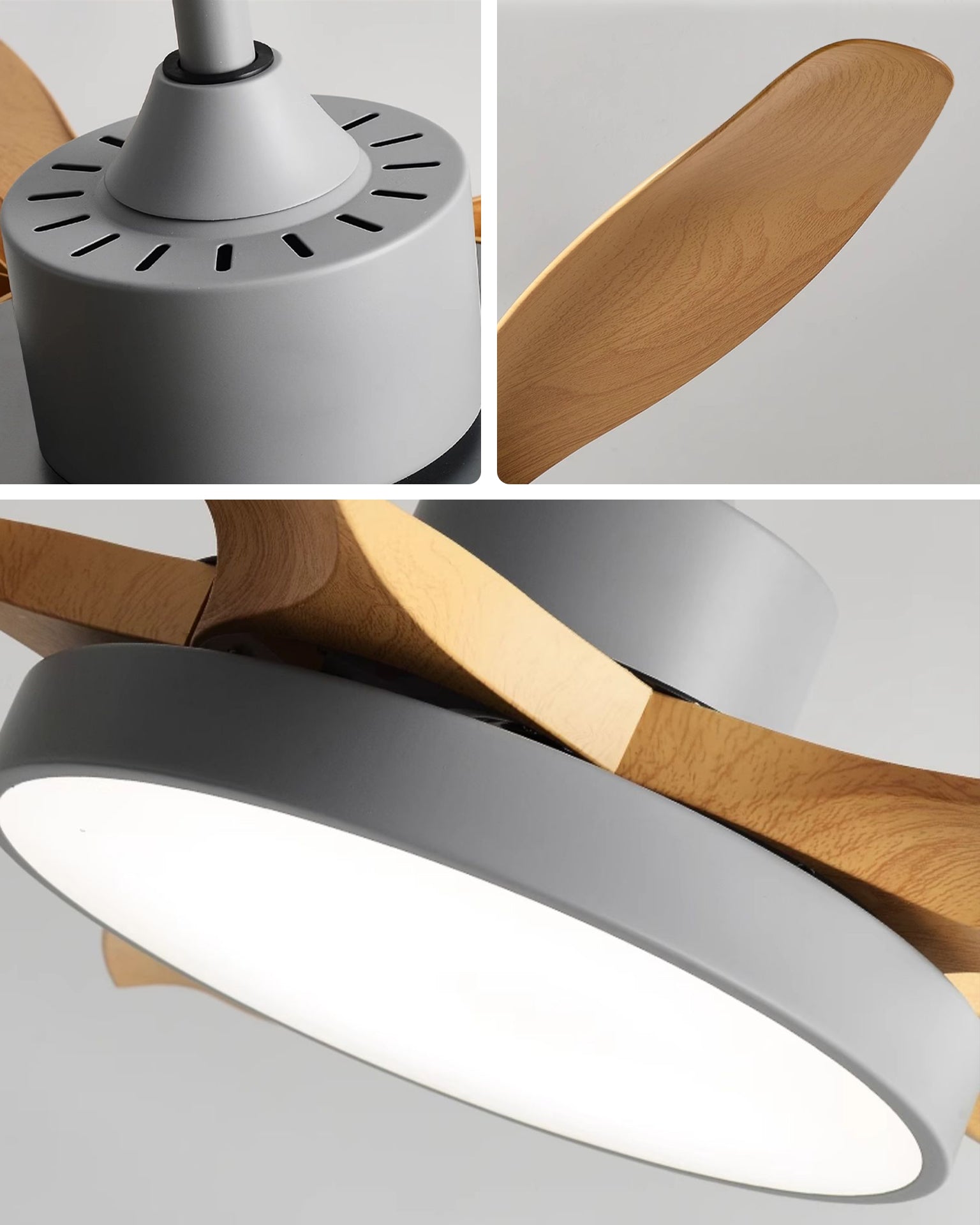 WOMO 5 Blade Large Ceiling Fan Lamp - WM5188