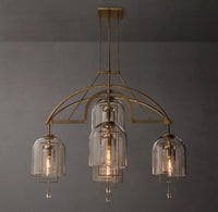 WOMO Bell Glass Chandelier - Fulcrum