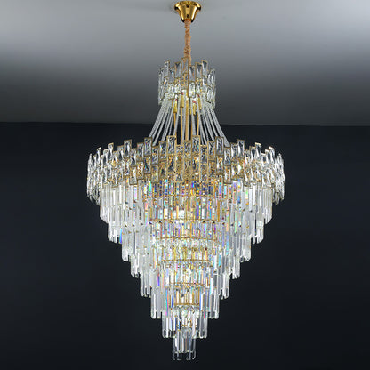 WOMO Massive Tiered Crystal Chandelier-WM2380