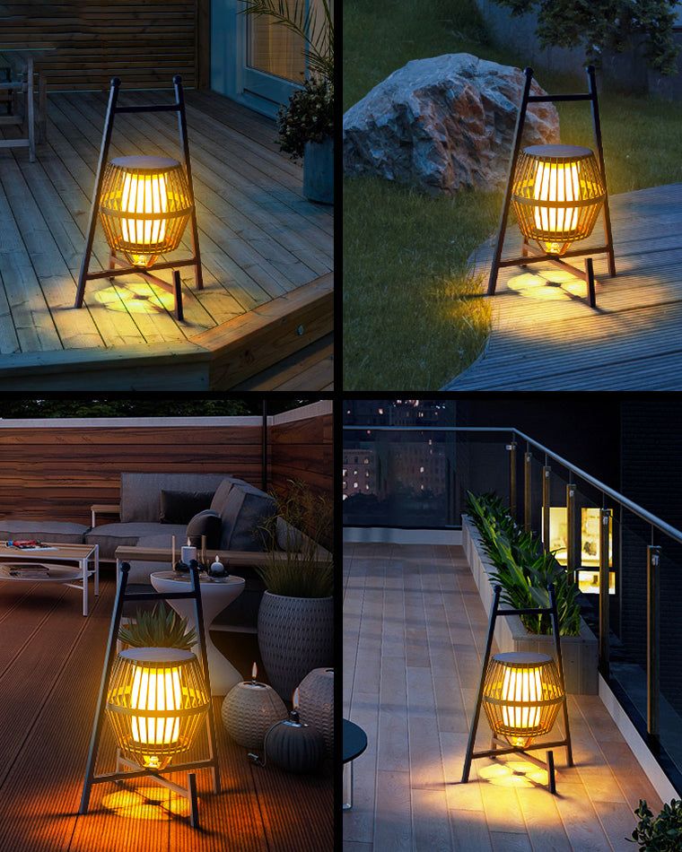 WOMO Solar Lantern Floor Light-WM9010