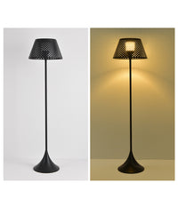 WOMO Solar Rattan Floor Light-WM9011