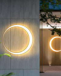 WOMO Outdoor Crescent Wall Light WM9012
