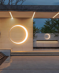 WOMO Outdoor Crescent Wall Light WM9012