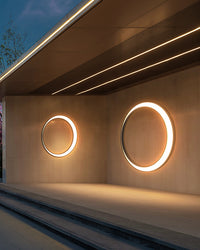 WOMO Outdoor Crescent Wall Light WM9012