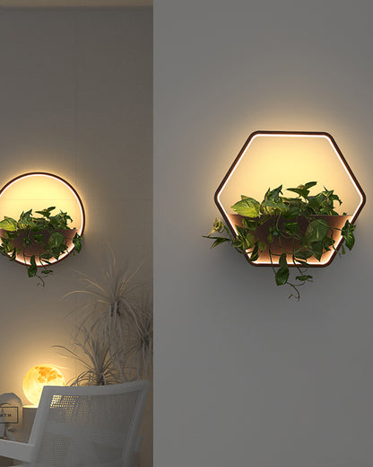 WOMO Outdoor Plant Wall Light-WM9013