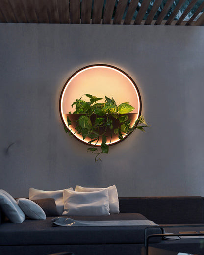 WOMO Outdoor Plant Wall Light-WM9013