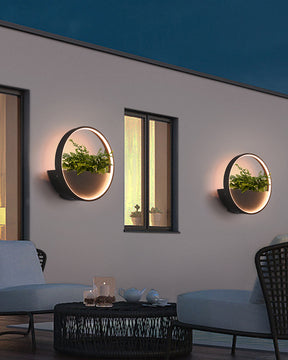 WOMO Outdoor Plant Wall Light-WM9013