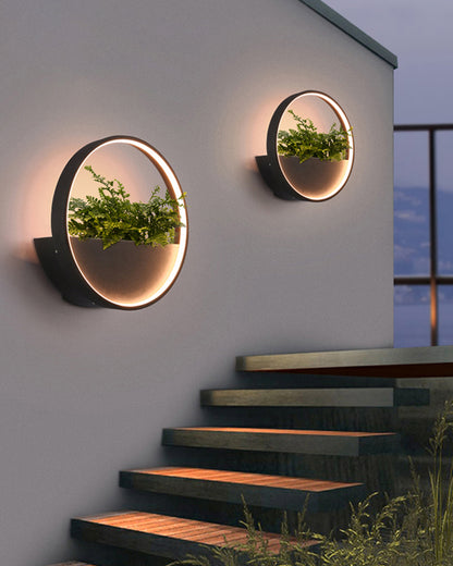 WOMO Outdoor Plant Wall Light-WM9013