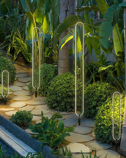 WOMO Long Oval Pathway Light-WM9016