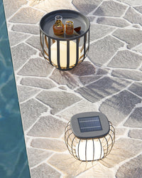 WOMO Solar Bench Floor Light-WM9019