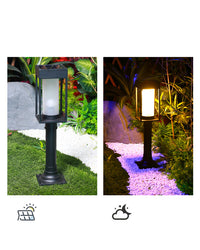 WOMO Solar Pathway Bollard Light-WM9026