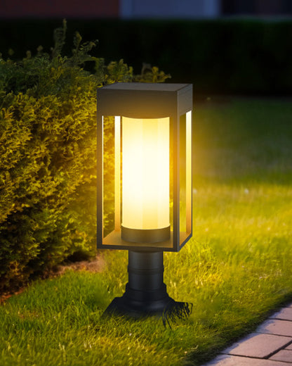 WOMO Solar Pathway Bollard Light-WM9026