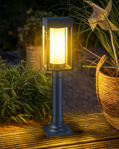 WOMO Solar Pathway Bollard Light-WM9026