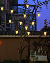 WOMO Solar Hanging Strawberry Hue Lantern-WM9040 thumbnail