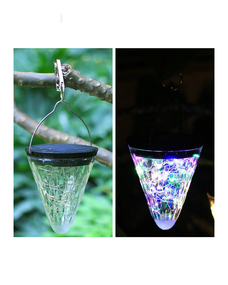 WOMO Solar Hanging Strawberry Hue Lantern-WM9040