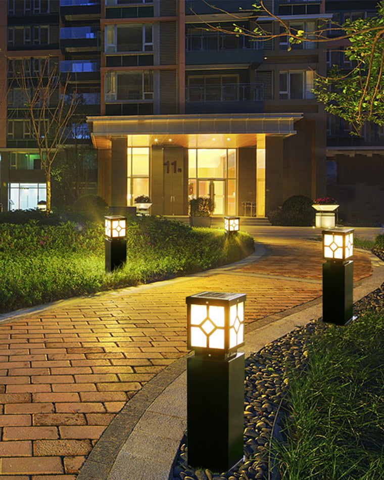 WOMO Solar Bollard Light-WM9042