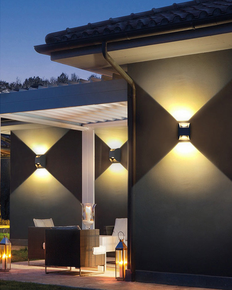 WOMO Outdoor Up Down Wall Light-WM9082