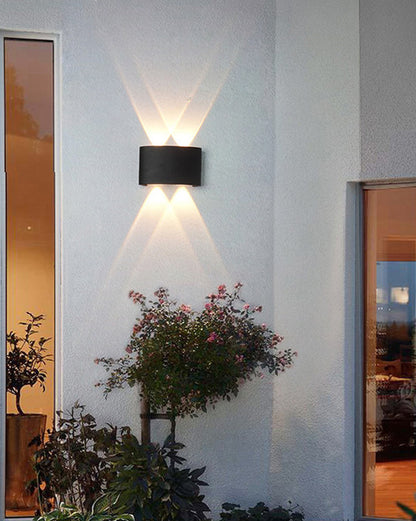 WOMO Outdoor Up Down Wall Light-WM9084