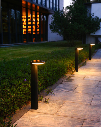 WOMO Solar Bollard Pathway Light-WM9091