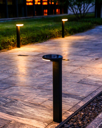 WOMO Solar Bollard Pathway Light-WM9091