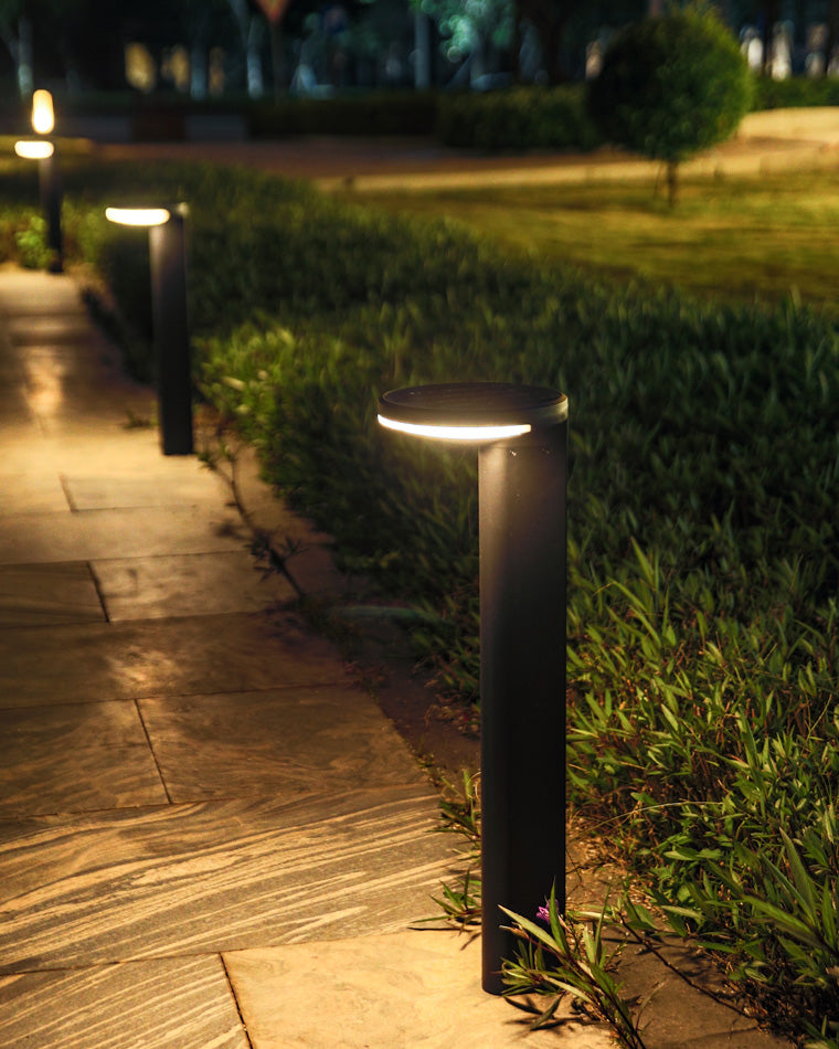 WOMO Solar Bollard Pathway Light-WM9091