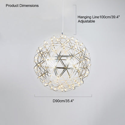 WOMO Starry Globe Chandelier-WM2091