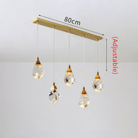 WOMO Rock Crystal Rain Chandelier-WM2189