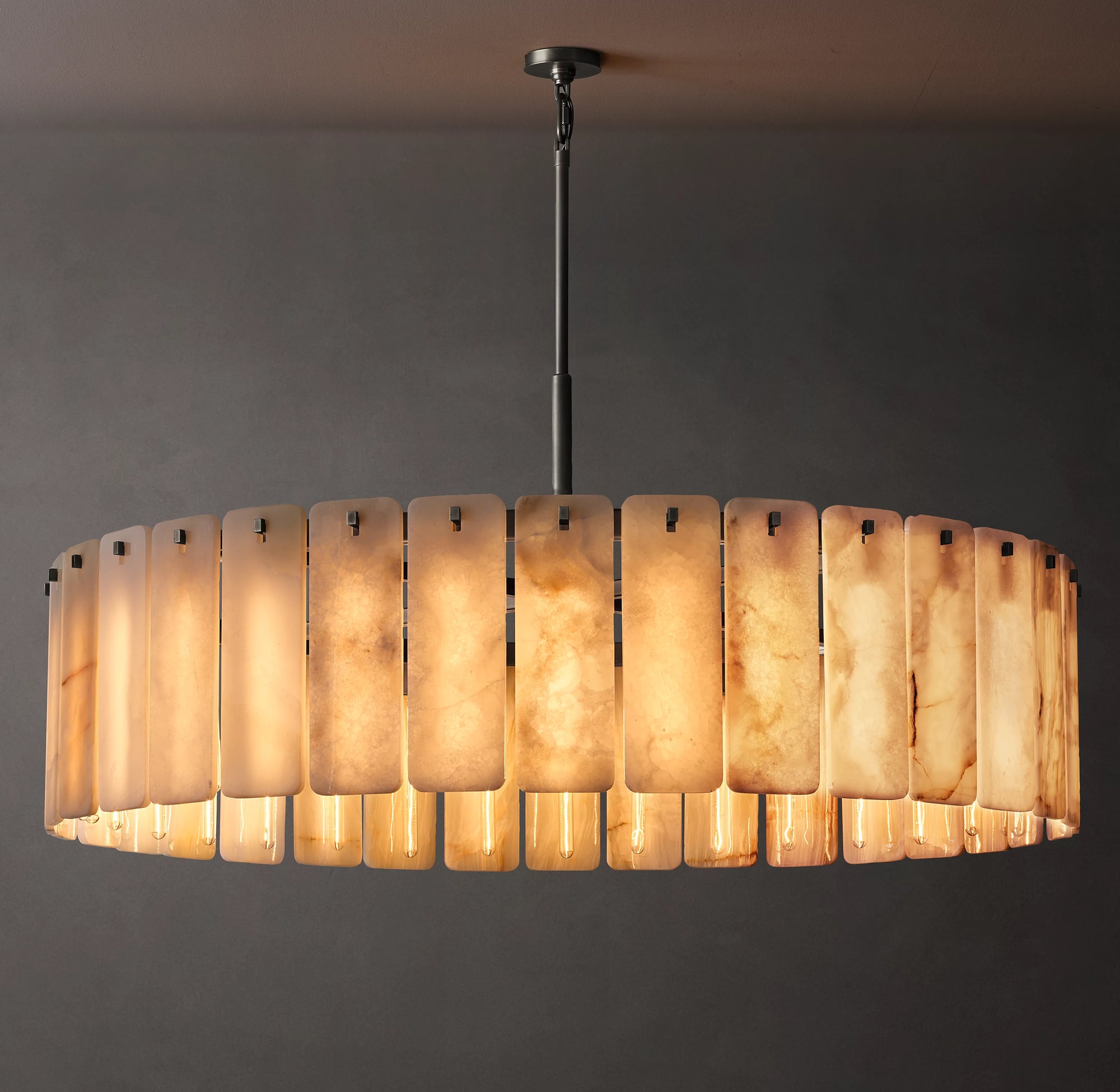 WOMO Alabaster Round Chandelier - Calamette