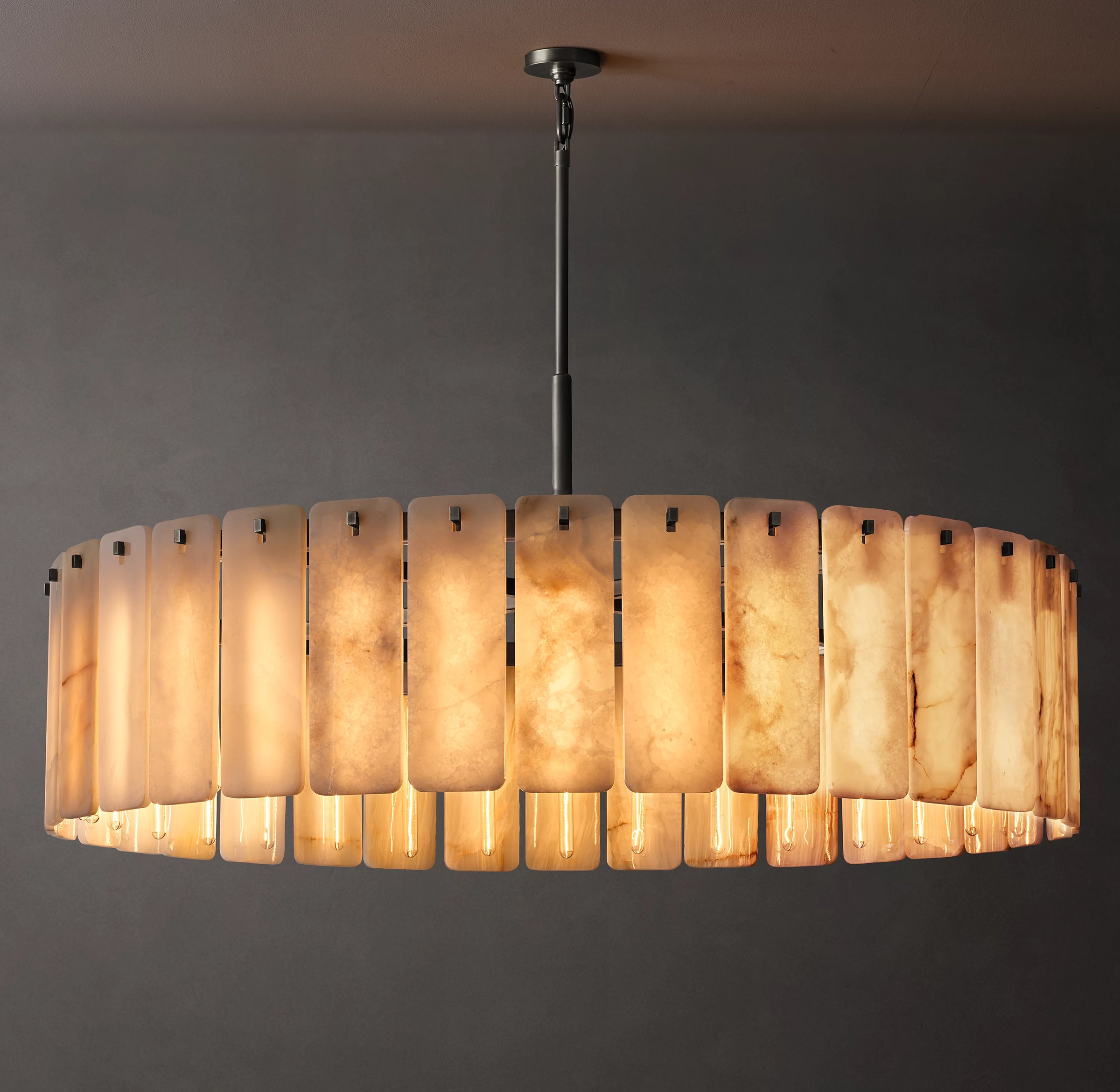 WOMO Alabaster Round Chandelier - Calamette