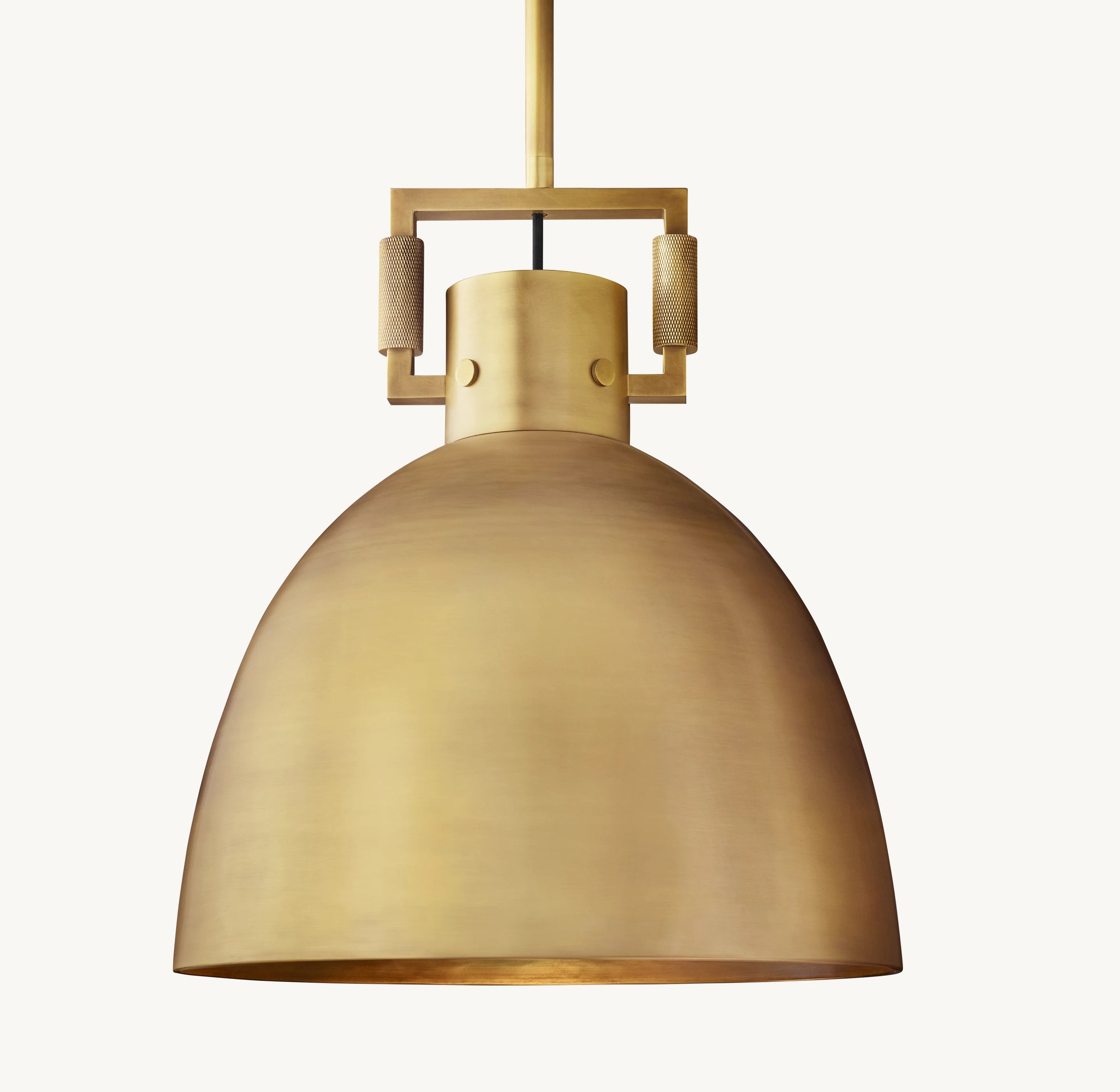 WOMO Metal Dome Pendant Light - Machinist