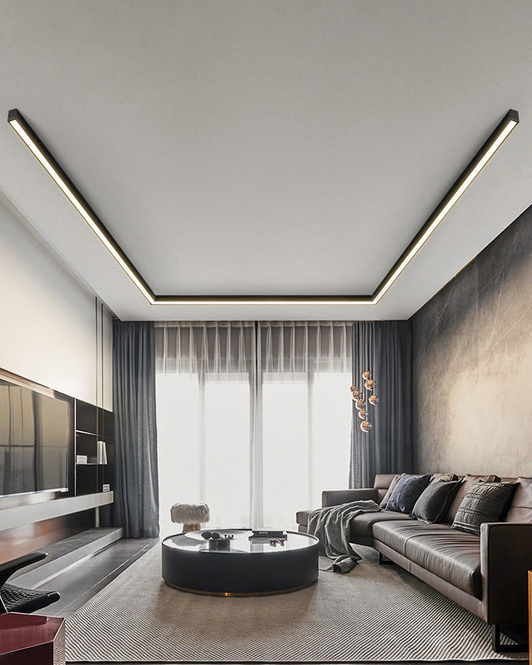 WOMO Dimmable Linear Flush Mount Ceiling Light-WM1003