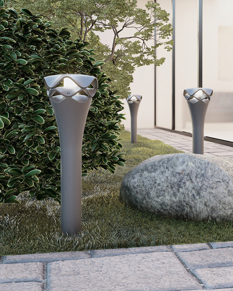 WOMO Decorative Lawn Bollard Light-WM9054