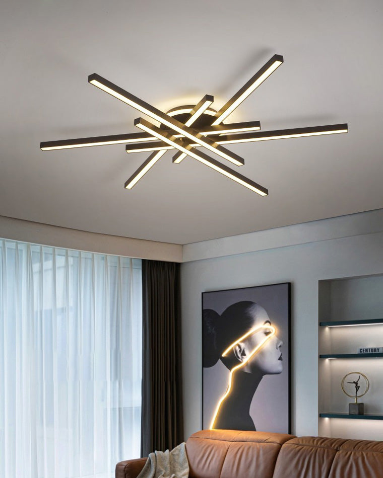 WOMO Integrated Led Flush Mount Ceiling Light-WM1008