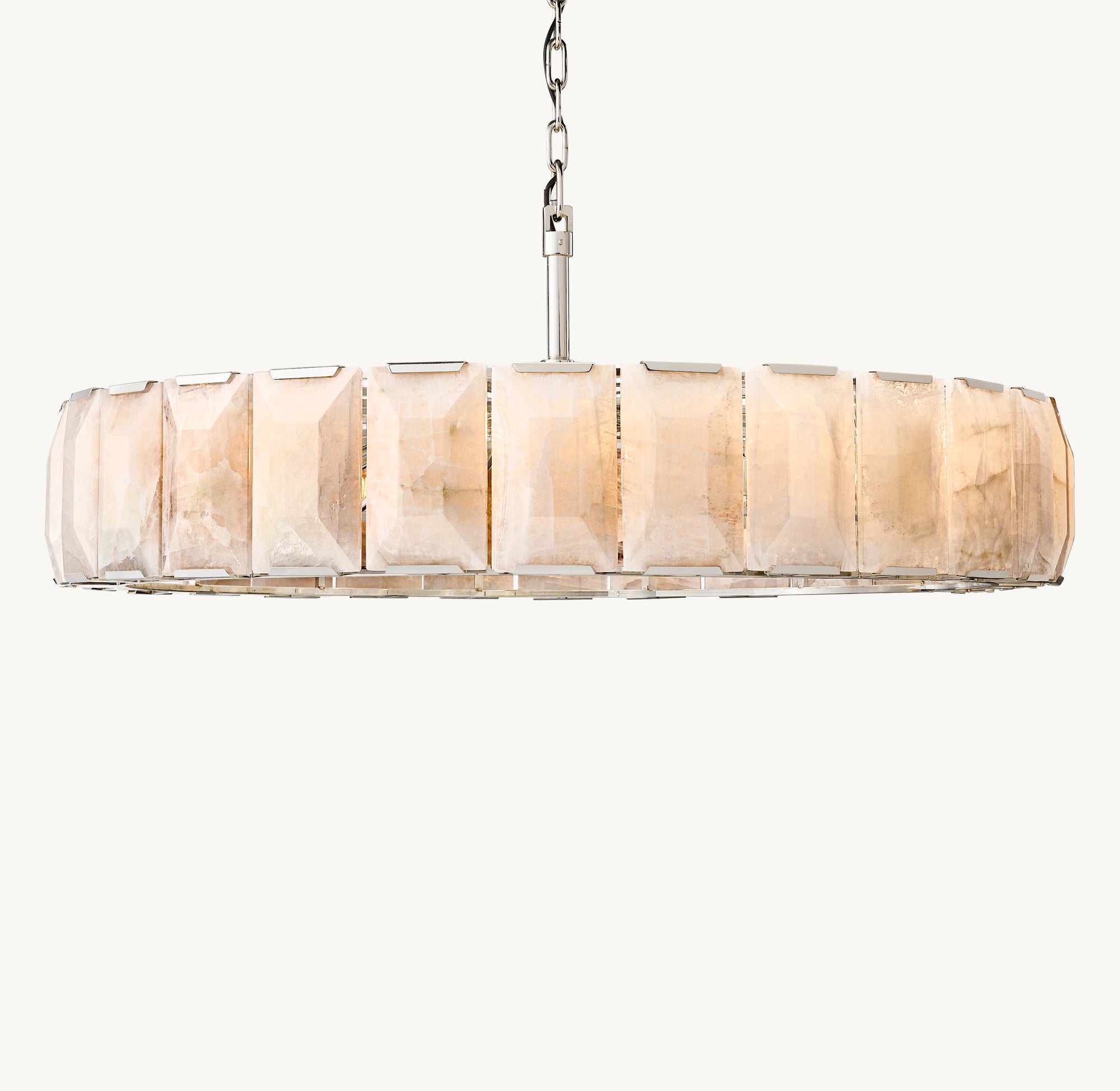 WOMO Alabaster Round Chandelier – Harlow