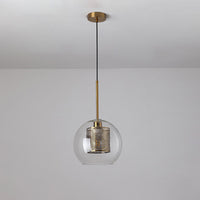WOMO Elegant Round/Cylinder Glass Pendant Light-WM2095