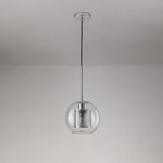 WOMO Elegant Round/Cylinder Glass Pendant Light-WM2095