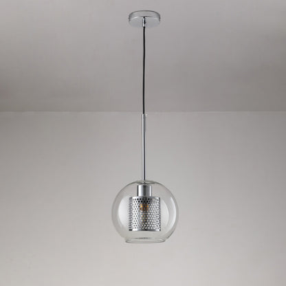 WOMO Elegant Round/Cylinder Glass Pendant Light-WM2095