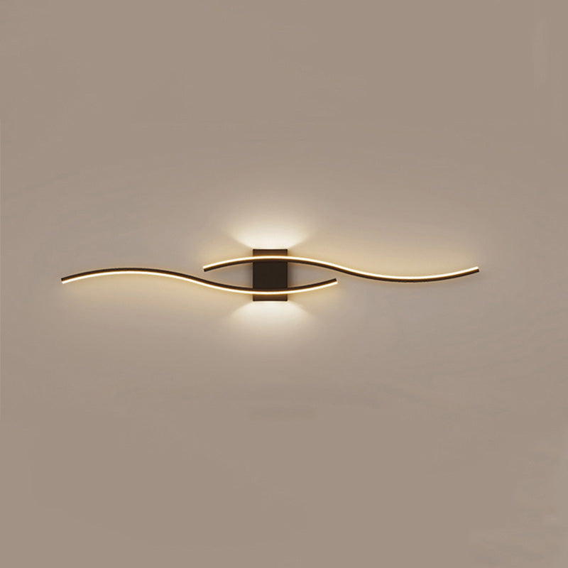 WOMO Curved Accent Wall Sconce-WM6005