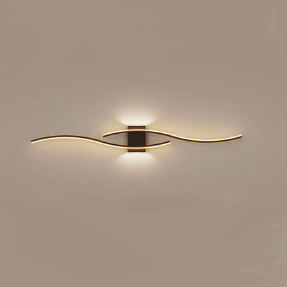 WOMO Curved Accent Wall Sconce-WM6005