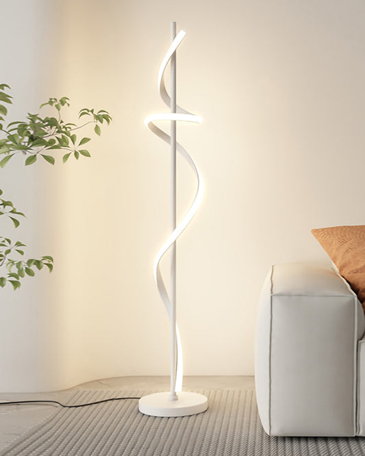 WOMO Dimmable Spiral Floor Lamp-WM7073