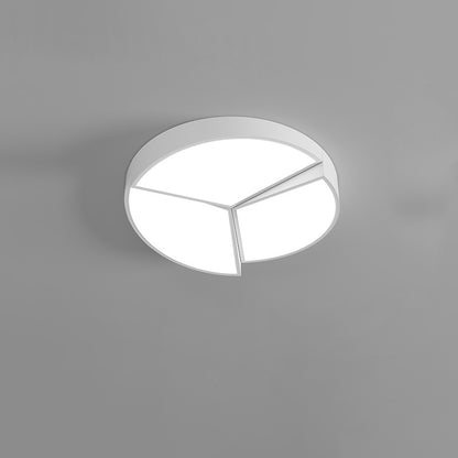 WOMO Square/Scalloped Flush Mount Ceiling Light-WM1079