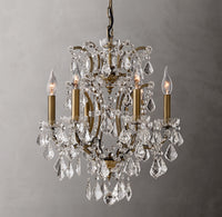 WOMO Candelabra Crystal Chandelier - Rococo