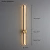 WOMO Long Oval LED Wall Sconce-WM6032 thumbnail